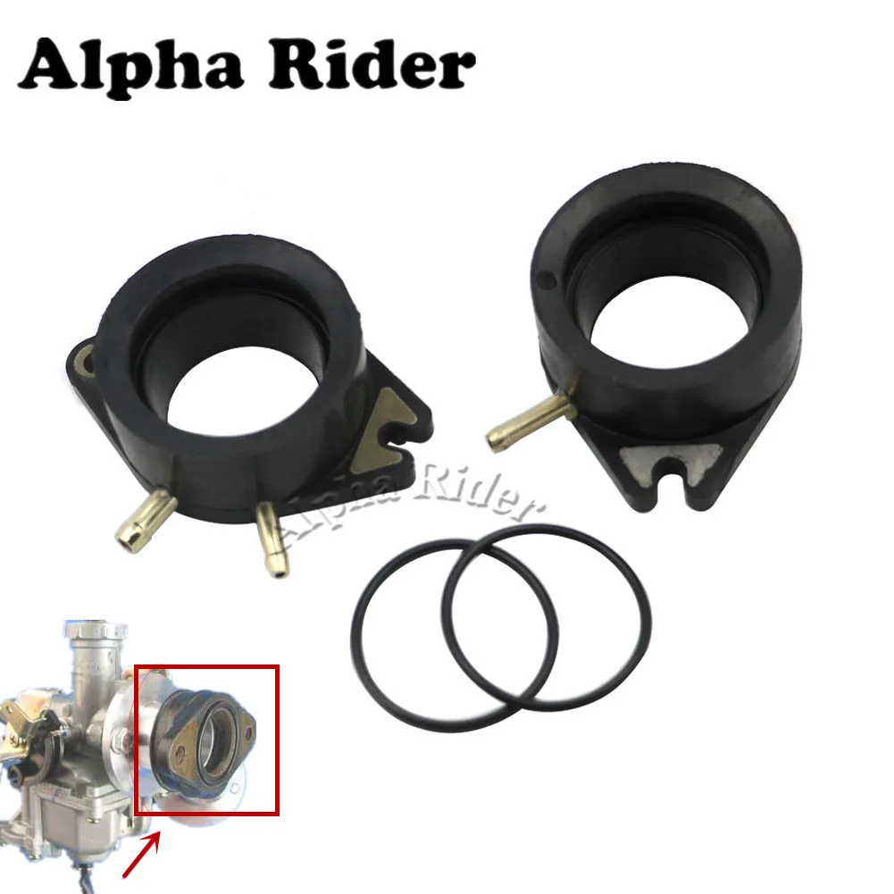 

For Yamaha XV750 Virago 81-86 Carburetor Manifold Interface Carburetter Adapters Insulator Connector XV 750 XV-750 1981 - 1986