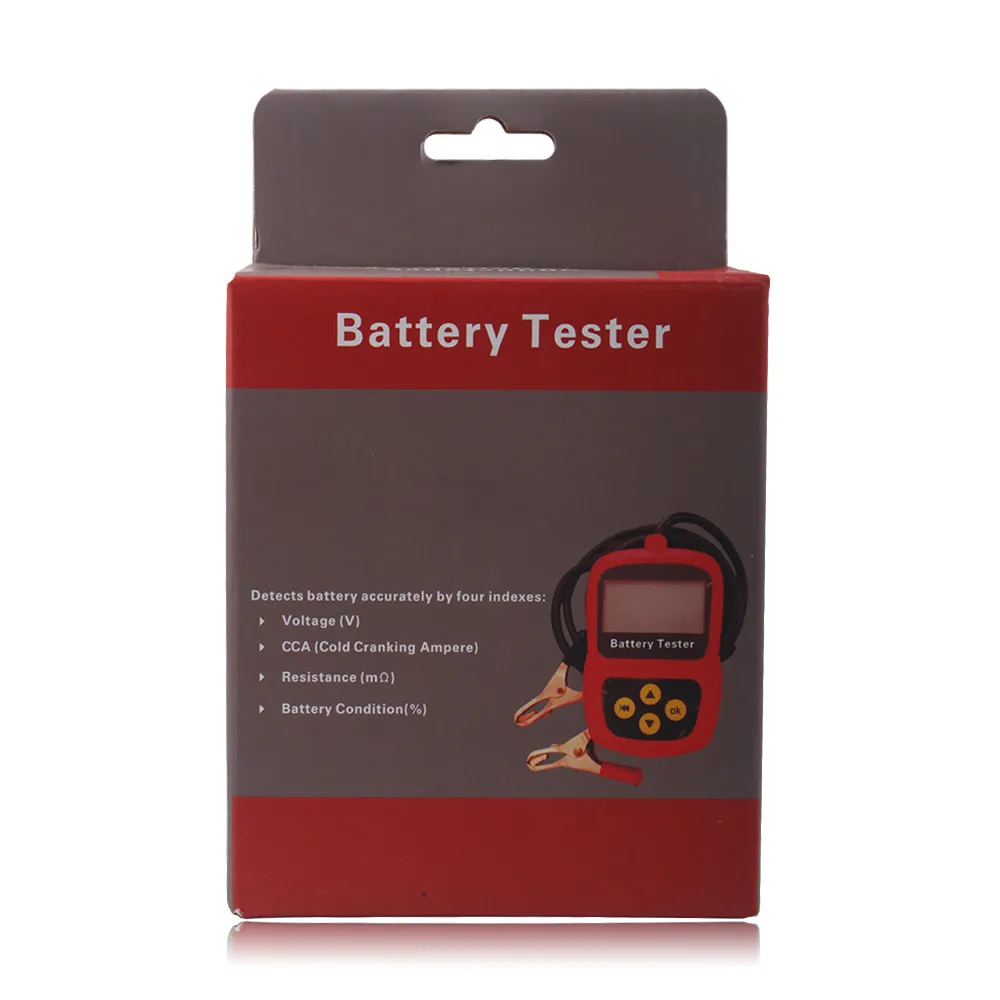 Hand Tool MICRO-100 12 Volt Car Vehicle Boat Motor Battery Analyzer Tester Directly Detect Bad Car Cell Battery CCA