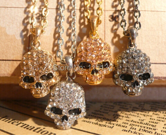 Женское Ожерелье чокер с подвеской в виде черепа|fashion jewelry|jewelry fashionfashion choker |