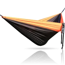 Оранжевый черный оранжевый 300*200 см нейлоновый гамак уличная мебель