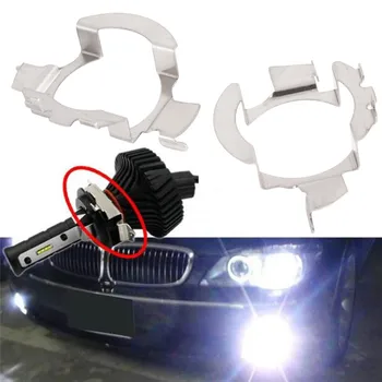 

2pcs/lot Clips Kit H7 HID Xenon Bulbs Base Holders Adapters Retainer For VW Bora Car-styling