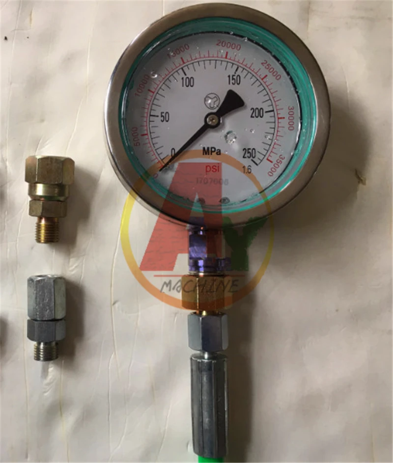 

Free shipping!!! 0-250Mpa Common Rail High Pressure tester for diesel oil circuit common rail plunger, common rail tube pipe