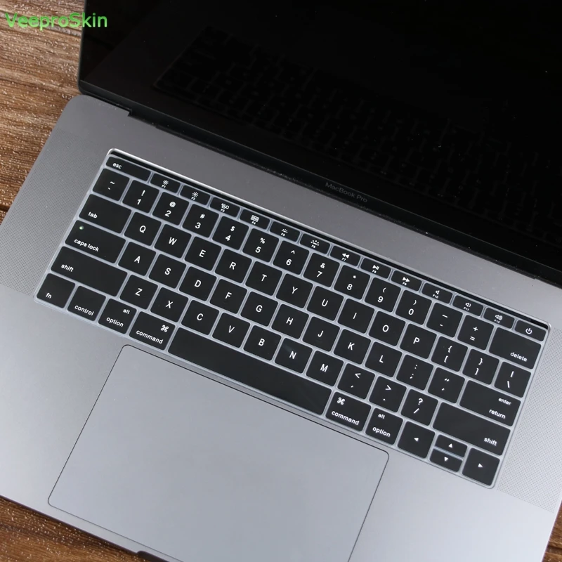 Для Macbook Pro 13 не Сенсорная панель Модель A1708 чехол для клавиатуры Защитная силиконовая кожа версия США