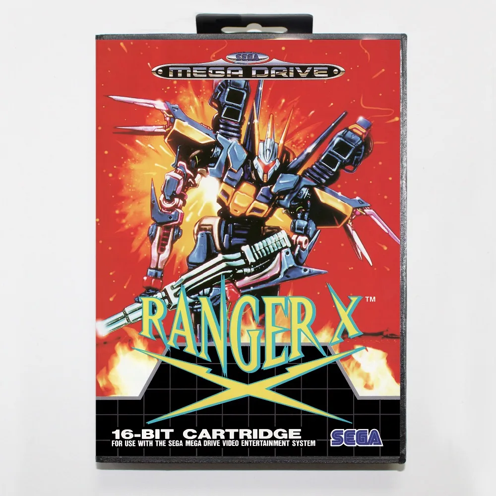 Игровая карта Ranger x 16 бит SEGA MD с розничной коробкой для Sega Mega Drive Genesis | Электроника