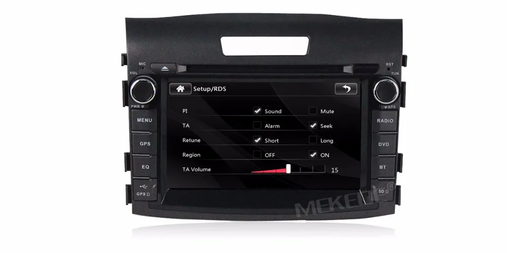 MEKEDE 7 дюймов 2din автомобильный Радио dvd-плеер для Honda CRV 2012-2015 с gps навигационная мультимедийная система Bluetooth Радио стерео