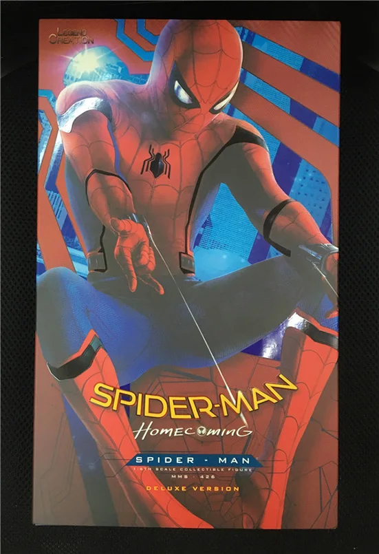 29 см Фигурка Человека-паука игрушка Мстители супер герой Homecoming HC подвижная ткань Человек-паук ПВХ фигурка игрушка куклы Человека-паука