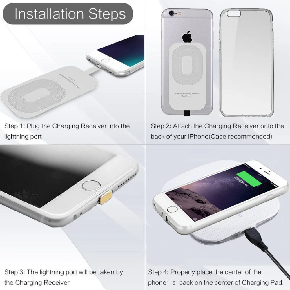Беспроводное зарядное устройство Antye Qi для iPhone 6/6S/6 Plus/6S Plus| |