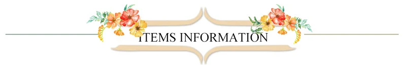 2items information
