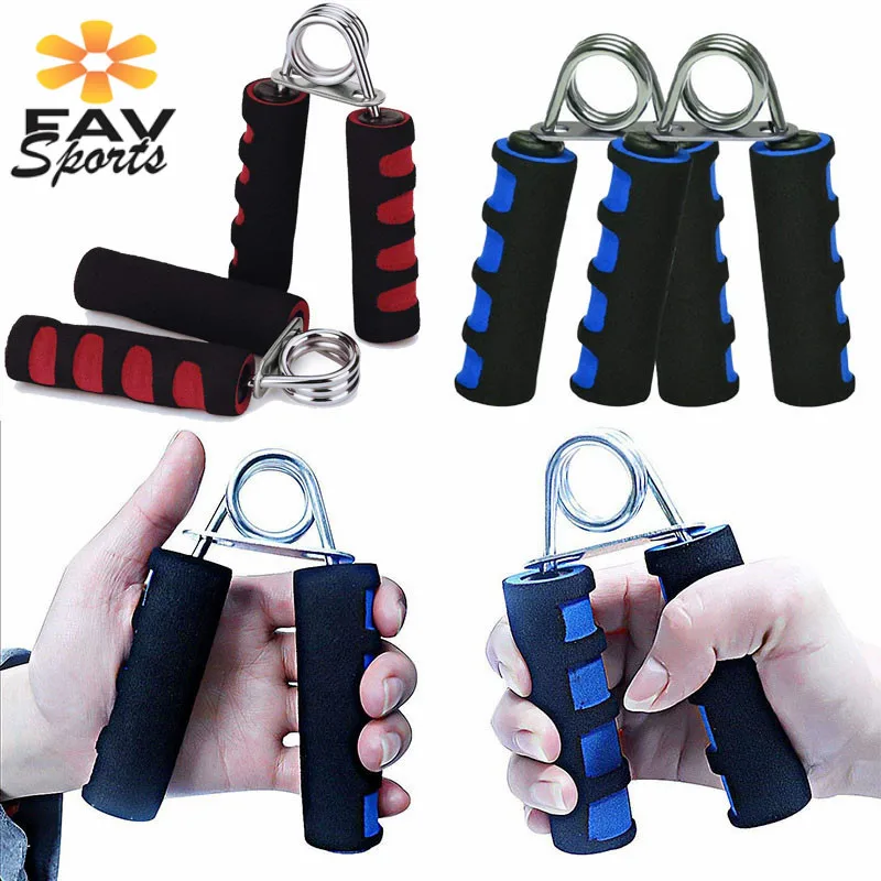Adjustable Hand Gripper Gym Power Foam Spring Grip Exercises Wrist