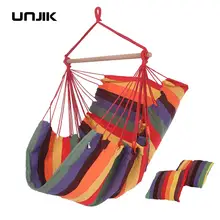 Hanging Rope Swing - Hammock Chair Hanging Chair Household Cradle Swing Chair Seat With 2 Pillows For Indoor,Outdoor,Garden Hanging Rope Swing - Hammock Chair Hanging Chair Household Cradle Swing Chair Seat With 2 Pillows For Indoor,Outdoor,Garden