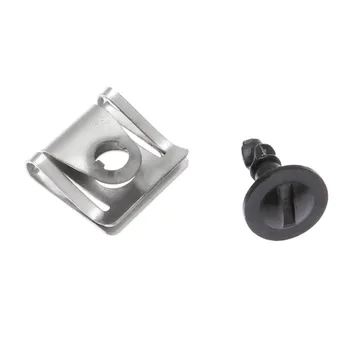 

Yetaha 10Pcs Car Under Engine Cover Undertray Clip Screws Fasteners Set For Audi A4 A6 VW Passat B5 Skoda Superb I 8D0805121