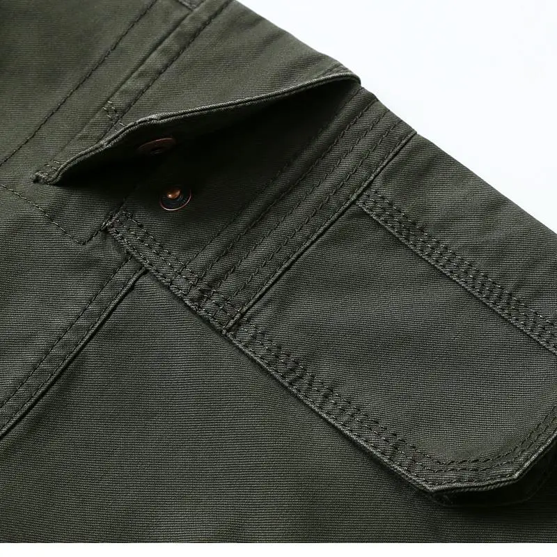 Mens Military Multi-pockets Cargo Pants - Military Shopping