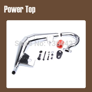 

FVITEU TUNED EXHAUST PIPE FOR LOSI 5IVE-T FIT 23cc TOO 30.5cc Gas Engines