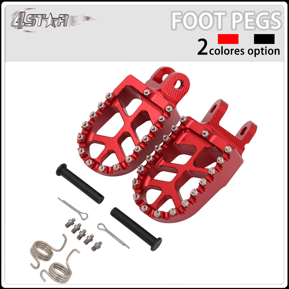 Мотоциклетные красные Алюминиевые Подножки CNC подножки педали для HONDA CRF1000L CRF 1000 L