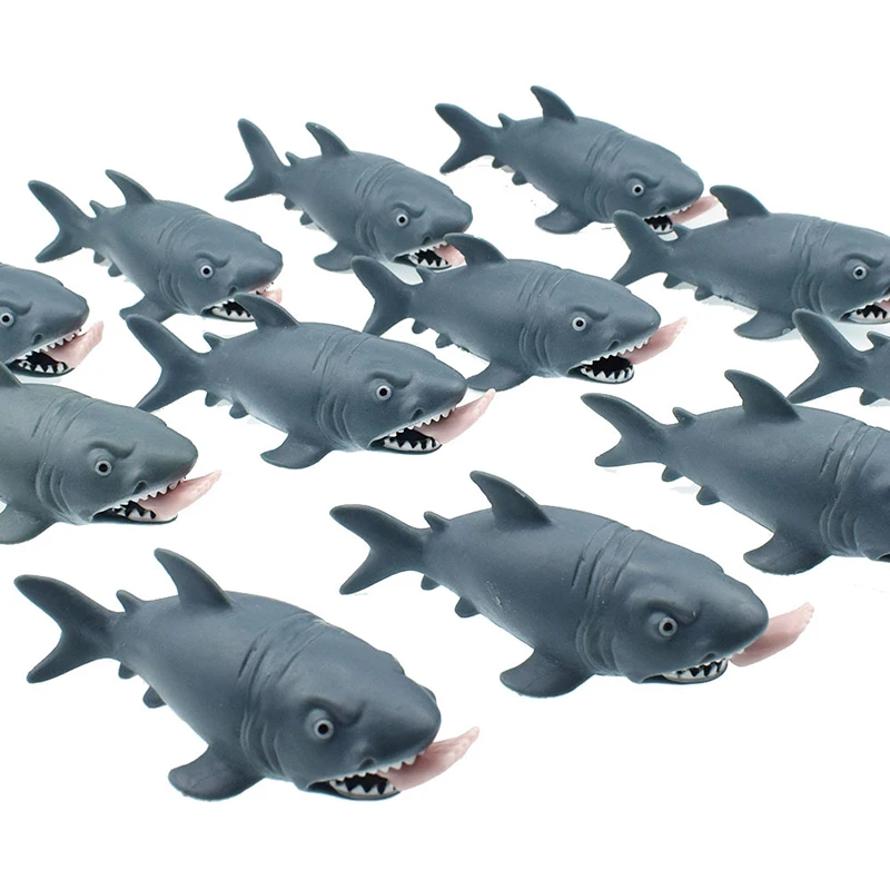 Трюк игрушечные акулы сжатие Антистресс игрушка голодна Акула с выскочкой Серфер ноги Игрушка снятие стресса забавные имитирующие трюк