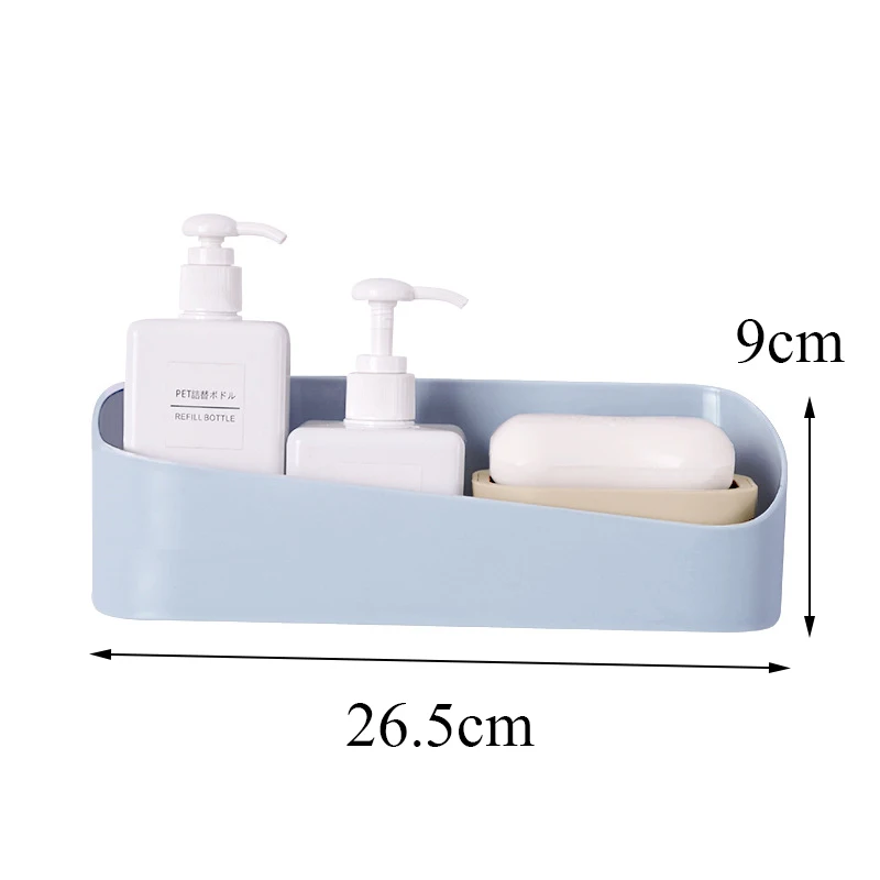 SAFEBET الحمام رف المطبخ حامل استنزاف تخزين الرف غسل حوض المنظم جدار ملصقا الحمام اكسسوارات قطرة الشحن