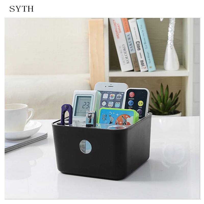 

SYTH Home Office Desktop Storage Makeup Organizer Plastic Box Saving Space organizador de maquillaje Box Cosmetic Organizer