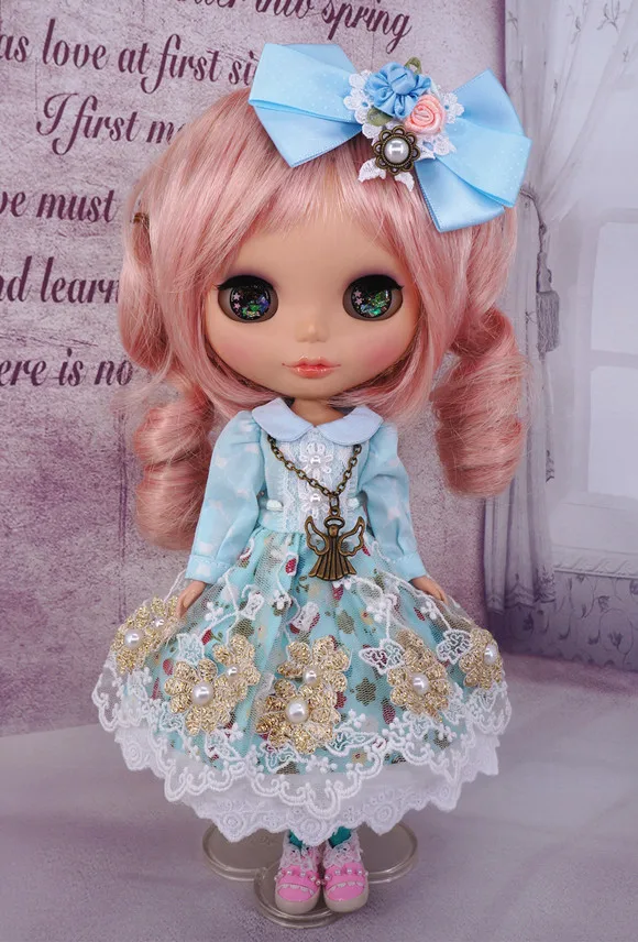 1/6 платье куклы Blyth; р-р: 1/6 Одежда для кукол(подходит для BJD, озон, kurhn, ММК, pullip, лат, licca