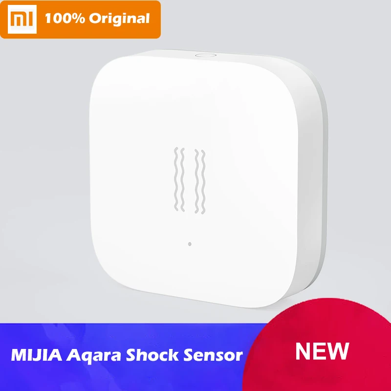 

Original Xiaomi Mijia Aqara Vibration Shock Sensor Built In Gyro Motion Sensor for Xiaomi Mi home app International Edition