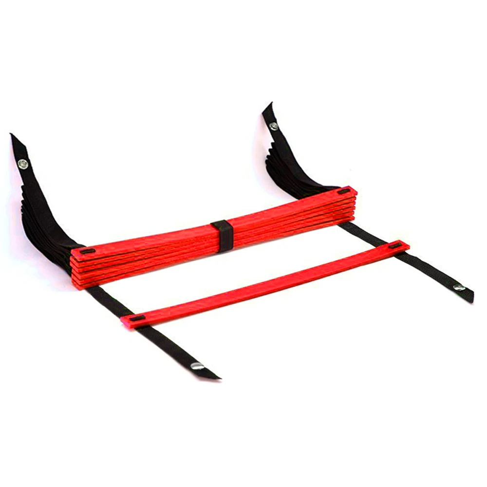 

SZ-LGFM-10 Feet Agility ladder Soccer Training Quick 7 Flat Rung-Red