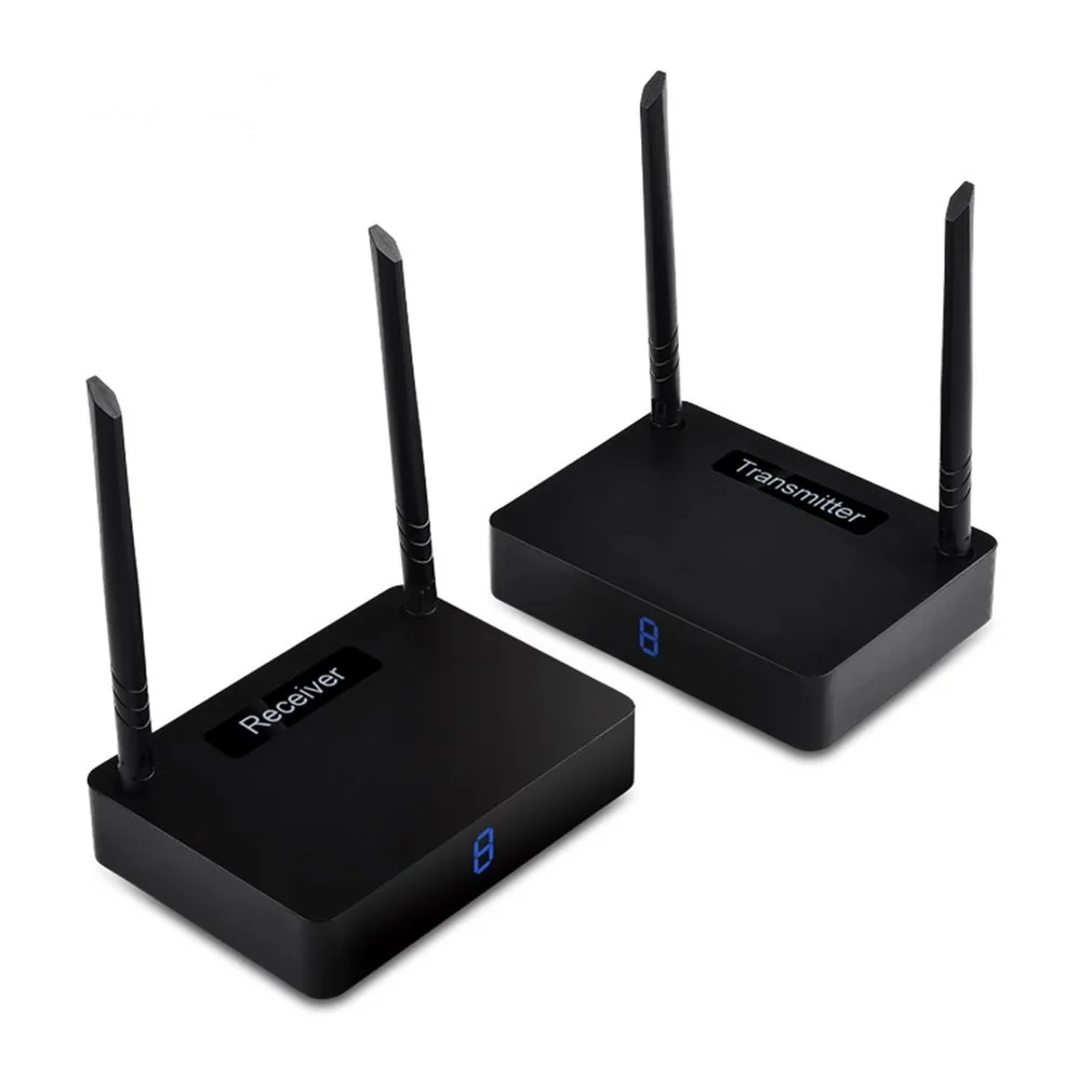 

HD585 Wireless HDMI Transmitter Receiver Video 1080@60Hz 5.8 GHz 350m Sender Extender with digital display Support 433MHz