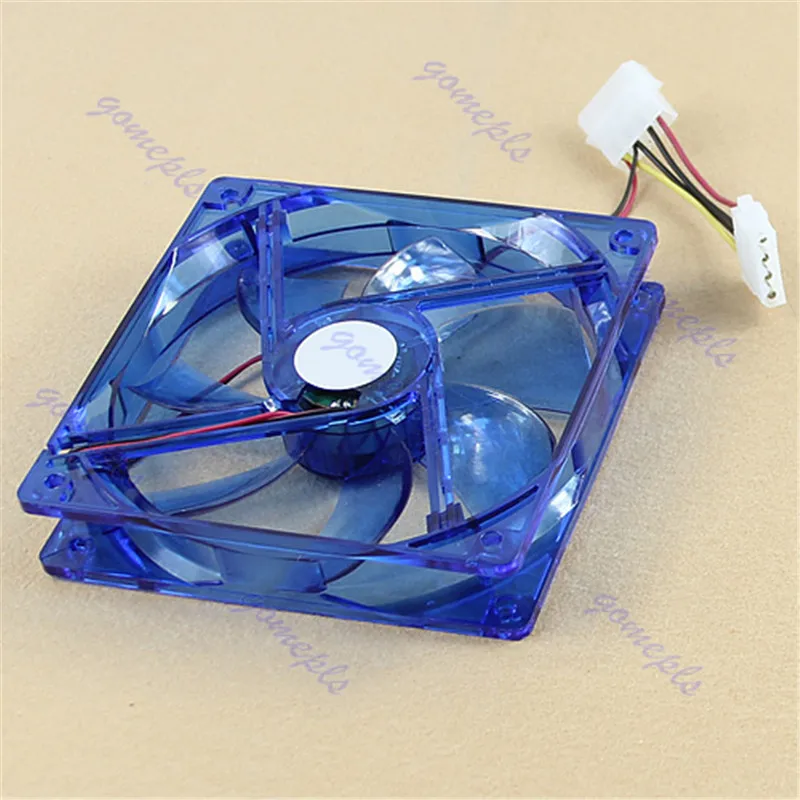 Sleeve Bearing DC 12V 4 pin 120 x 120 x 25mm Silent Fan PC Computer