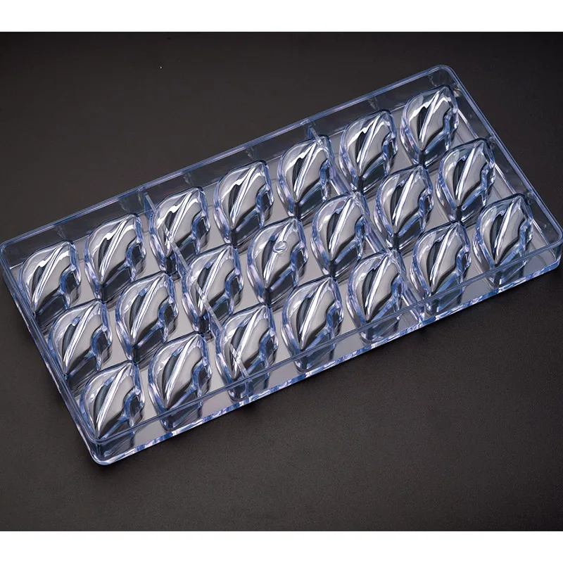 21 чашки поликарбоната Губы Поцелуй шоколадная Форма 3D PC плесень поликарбоната пластиковые инструменты для изготовления конфет