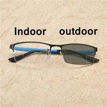 Солнцезащитные фотохромные Мультифокальные Прогрессивные очки для чтения для женщин и мужчин оптические очки при дальнозоркости диоптрий у дальнего NX