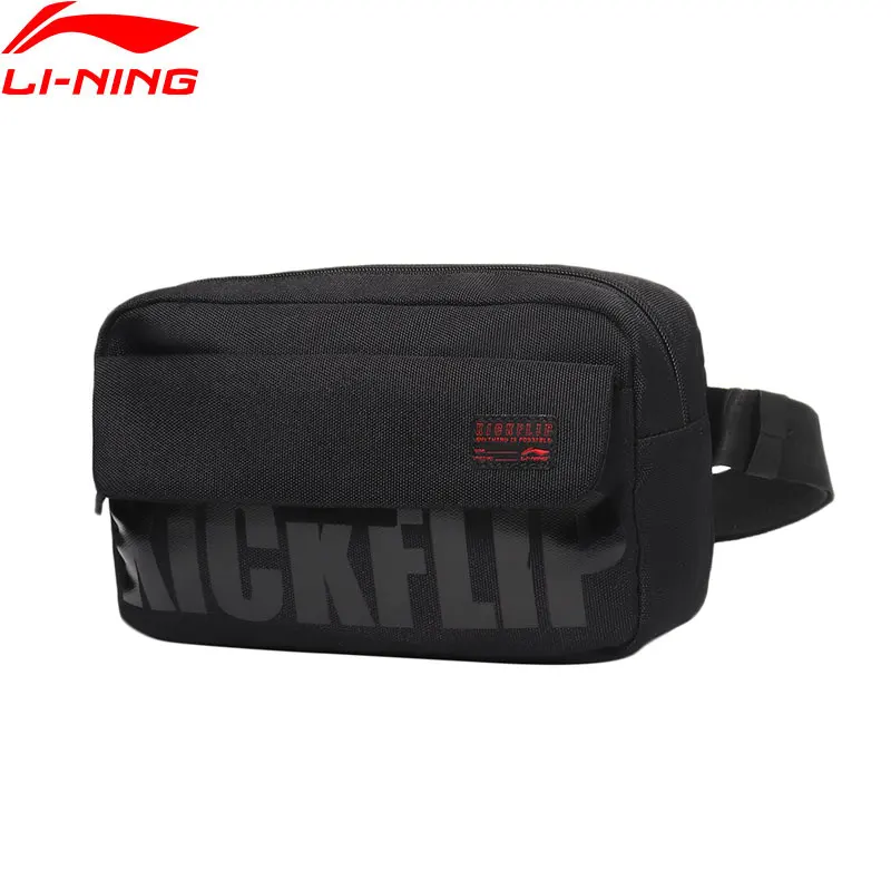 Li Ning унисекс тренд Waistpack 2L полиэстер классическая сумка для бега подкладка