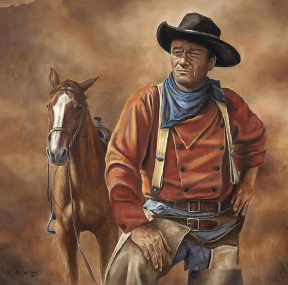 джон коне. джон коне. джон уэйн вестерн. человек и лошадь в живописи. английский художник джон херринг.