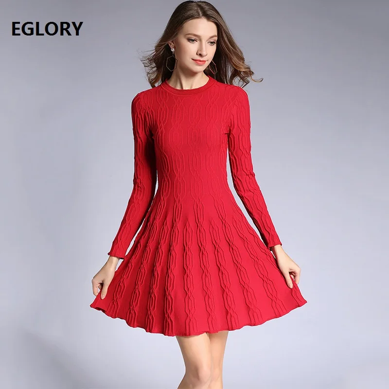 Women Sweaters and Pullover Dress New Style 2018 Spring Twist Knitted