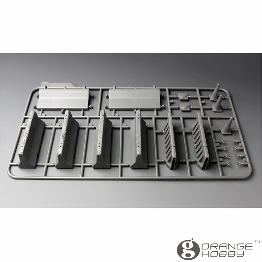 OHS Meng SPS012 1/35 бетонный и пластиковый Барьерный набор, сборные фигурки, аксессуары, модели, строительные наборы