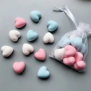 

7 Cavities Heart Silicone Mold Mini Love Heart Shape Aromatherapy Plaster Mould DIY Gypsum Clay Molds