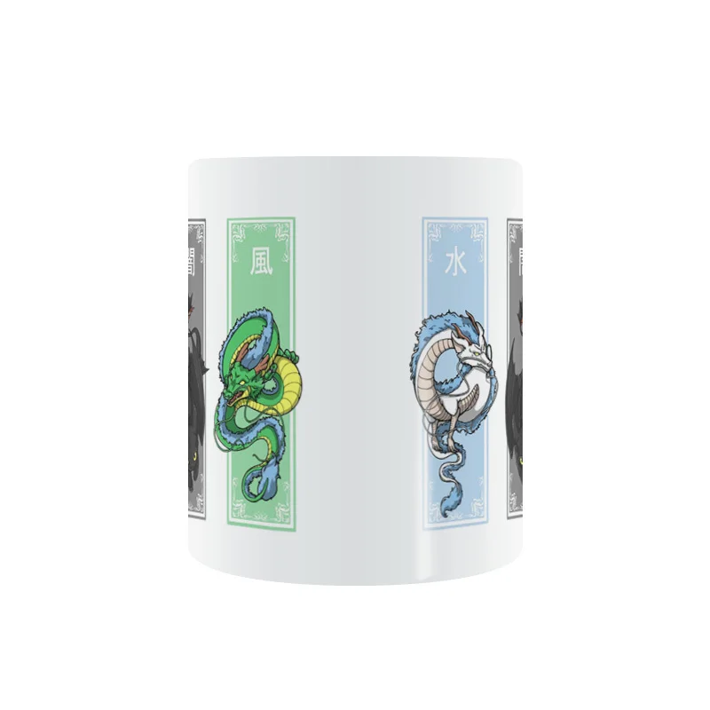Фэн-шуй трех элементов кружка Кофе молоко Керамика чашки творческий DIY подарки Домашний Декор Кружки 11 унц. T1323