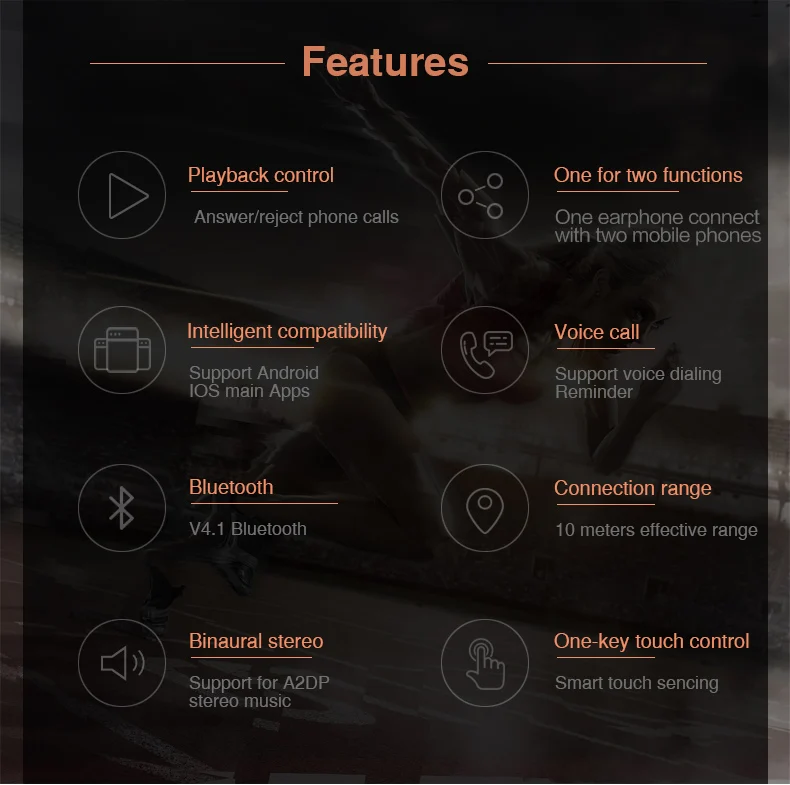 TWS Mini In-ear Bluetooth Earphone Wireless Earbuds Stereo Bass Sound Headset With Mic Charging Box For iPhone Phone Xiaomi  (7)
