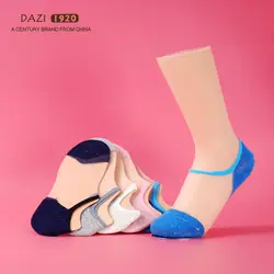 Короткие кружевные носки женские Meia Invisivel носки женские милые тапочки с низким вырезом прозрачные носки DAZI 5 пар/лот