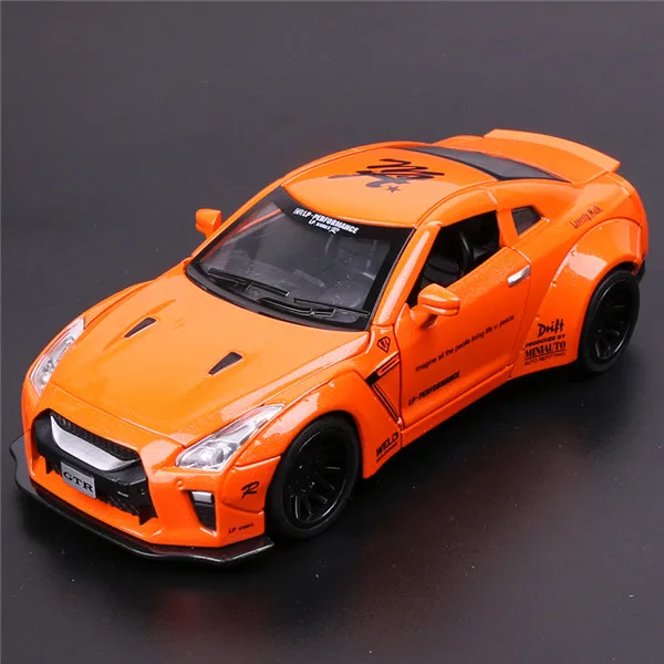 Nissan GRT супер ЗАПУСК модель автомобиля 1:32 моделирование Игрушечная машина из