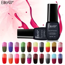 Elite99 Новейший цветной меняющий лак для ногтей Хамелеон замачиваемый Светодиодный УФ-гель для ногтей Инструменты 7 мл