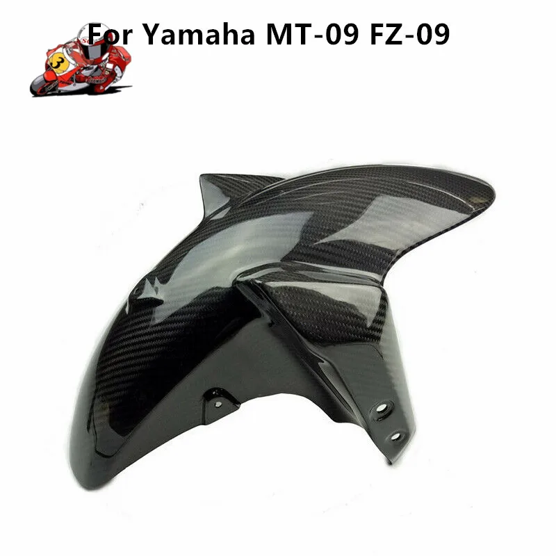 

MTImport For Yamaha MT-09 MT09 MT 09 FZ 09 2014-2016 Motorcycle 100% Real Carbon Fiber Front Fender Cover Mud Mask Brand New