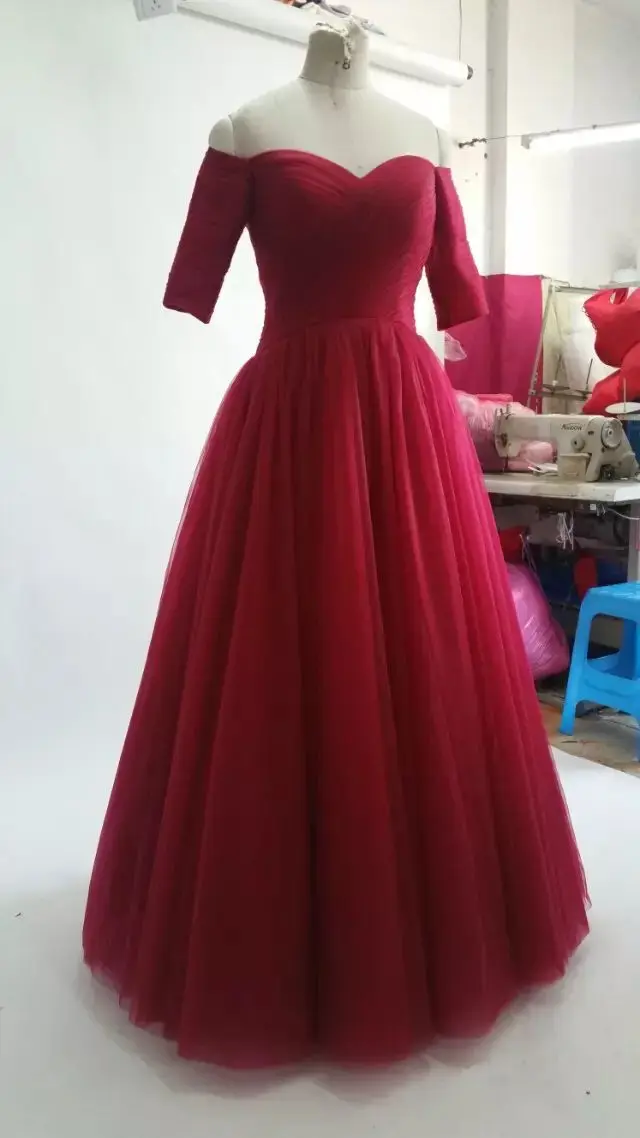 designer evening gown 2016 off shoulder