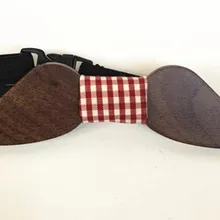 Модный мужской костюм с геометрическим дизайном, деревянный мужской галстук-бабочка для свадебной вечеринки, деревянные мужские бантики Бантики