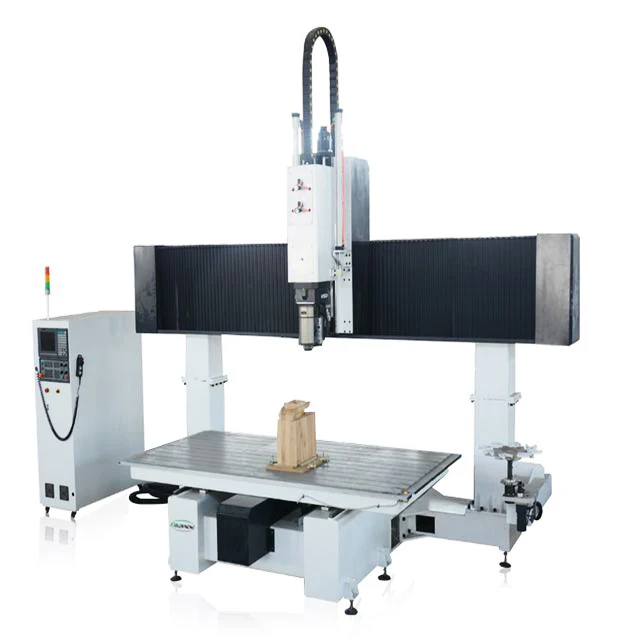 

MDF Board Engraving Wooden Door CNC Carver 5 Axis with Aluminum Table