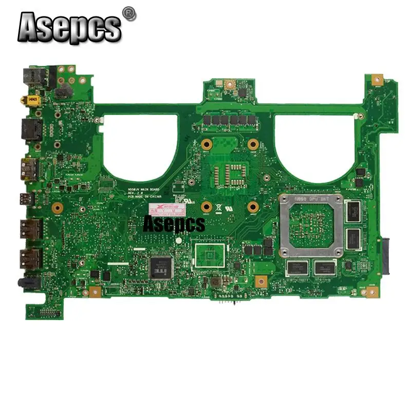 Asepcs 4 Гб + N550JK материнская плата для ноутбука For Asus N550JV Q550JV Q550J G550JK N550J тест