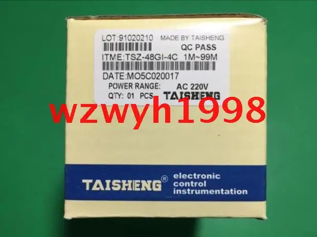 

Genuine timer TAISHENG TSZ-48GI-4C time relay TSZ 48GI 4C