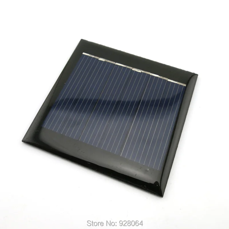 3V100ma solar panels solar rechargeable panels photovoltaic power generation solar toys for
