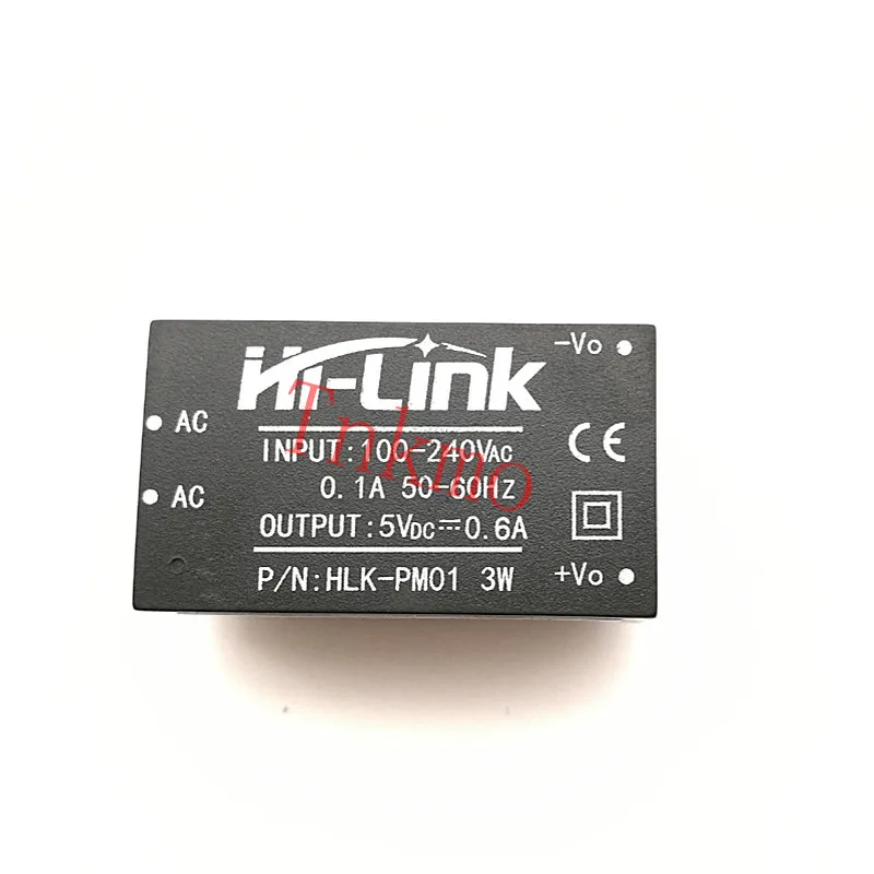 

1PCS HLK-PM01 AC-DC 220V to 5V mini power supply module,intelligent household switch power supply module