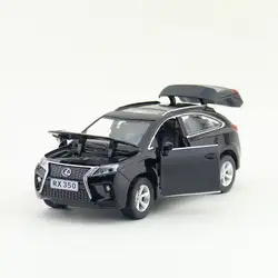 1:32 Масштаб/Diecast металлическая игрушка модель/Lexus RX350 внедорожник/звук и свет Car/задерживаете образовательной коллекции/Дети/подарок