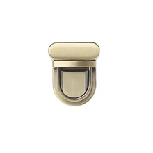 1PC Durable Buckle Twist Lock Hardware For Bag Shape Handbag DIY Turn Lock Bag Clasp round shape metallic twist lock crossbody bag