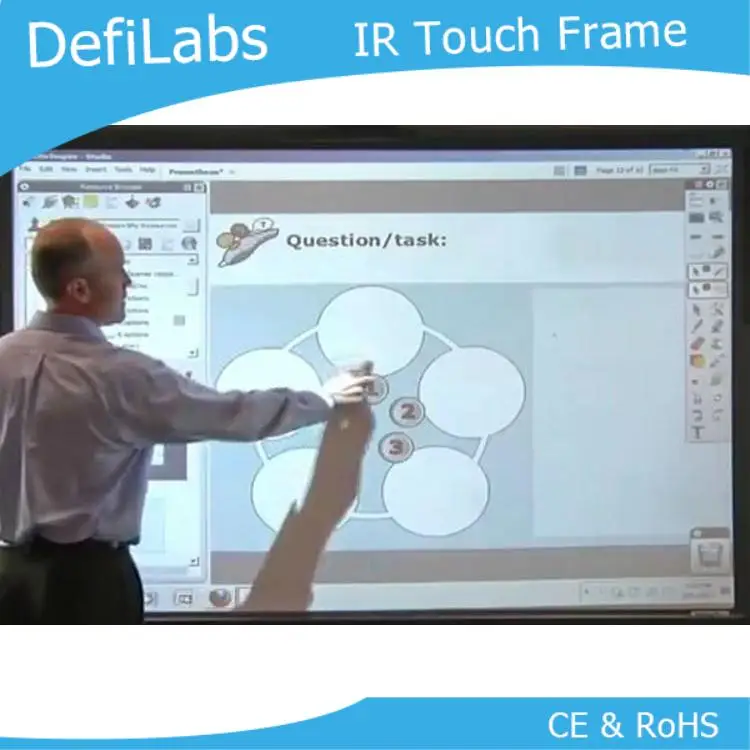 

DefiLabs 43 Inch IR multi Touch Screen Frame without glass -10 Touch points / fast shipping