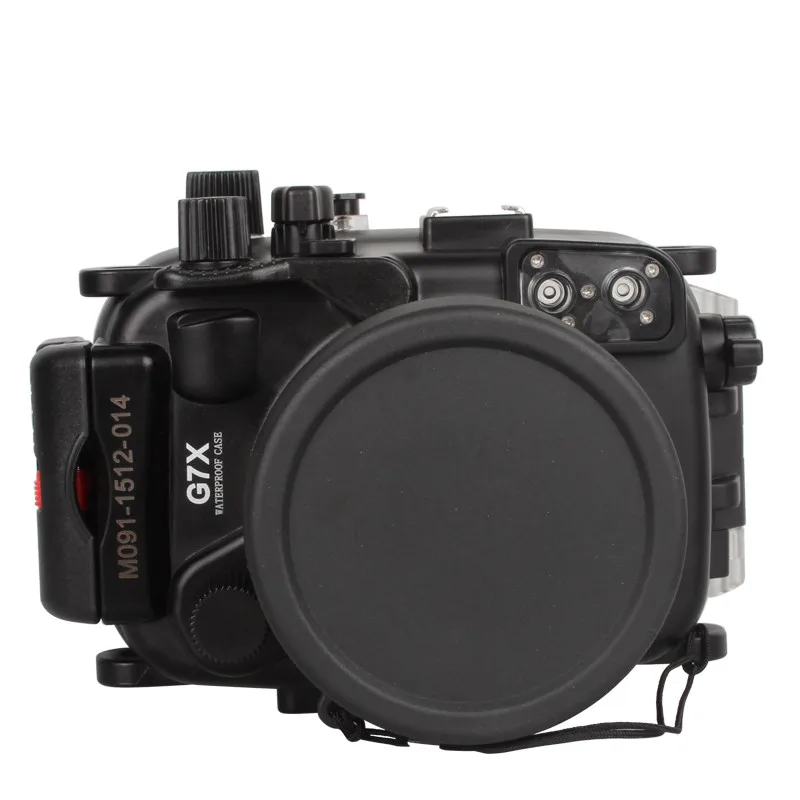 40 м/130 футов Водонепроницаемый подводный корпус камера Дайвинг чехол для Canon G7X объектив WP-DC54 G7X